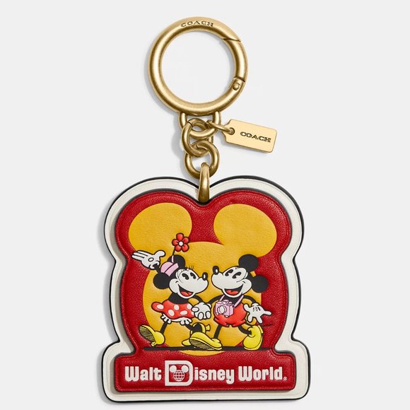 🐭 Disney X Coach Touring Mickey Mouse Bag Charm - Picture 1 of 7